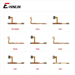 Interruptor de controle de volume liga/desliga, cabo flexível, para vivo y19, y17, y15, y12, y12s, y12i, y12a, y11, 2019, y11s, peças de reparo