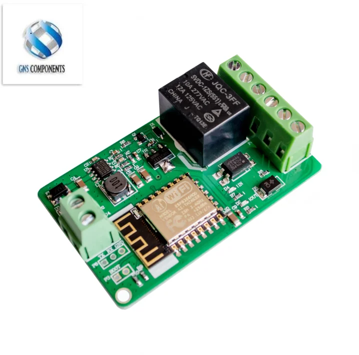 New Arrival 1Pcs Green ESP8266 10A 220V Network Relay WIFI Module Input DC 7V~30V Modules