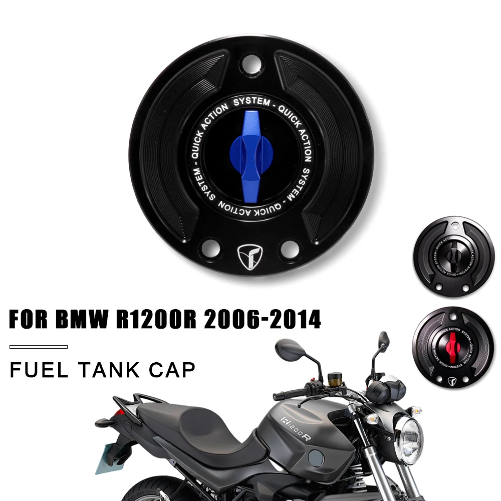 

Motorcycle Fuel Tank Cap Cover CNC Accessories For BMW R1200GS 2010-2012 R1200R 2006-2014