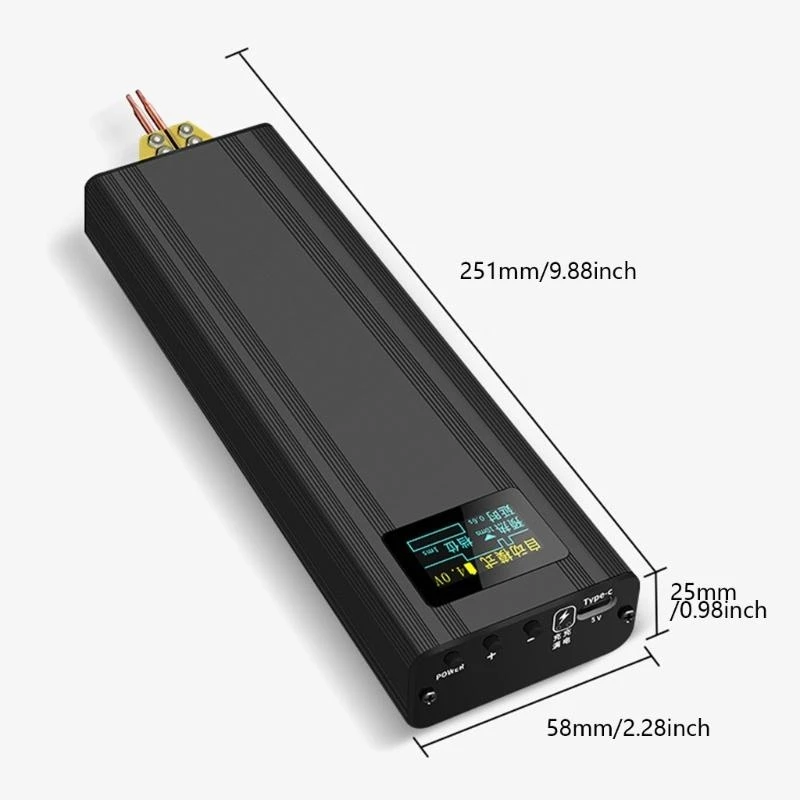 80 Gears Handheld Battery Spots Welder for Small Scale Projects Battery Welder for DIY Enthusiasts 80 Gears M4YD
