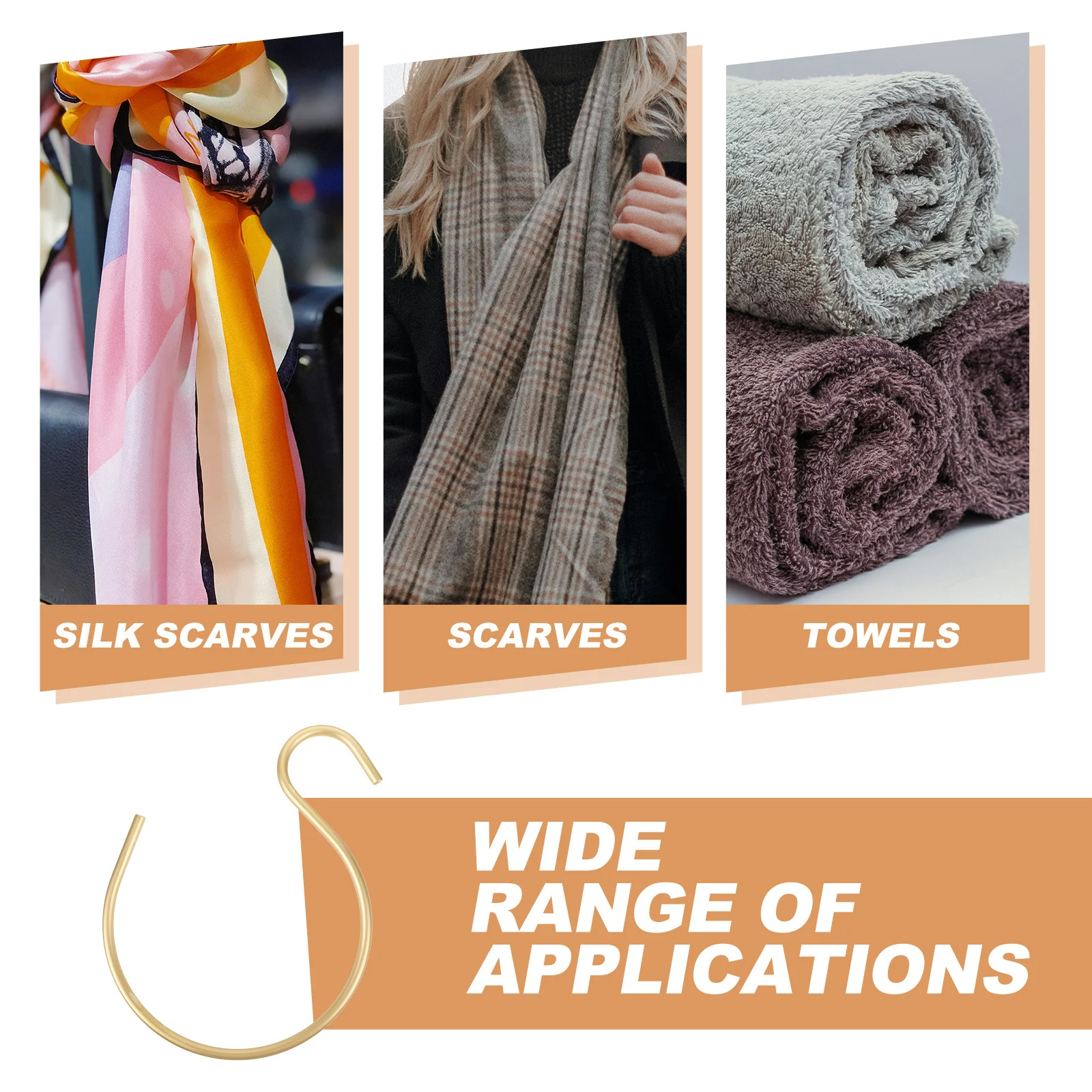 

Hat Rack Multi Functional Scarf Organizer Space Saving Closet Hanger for Hats Bags Ties Belts Scarves Scarf Hanger