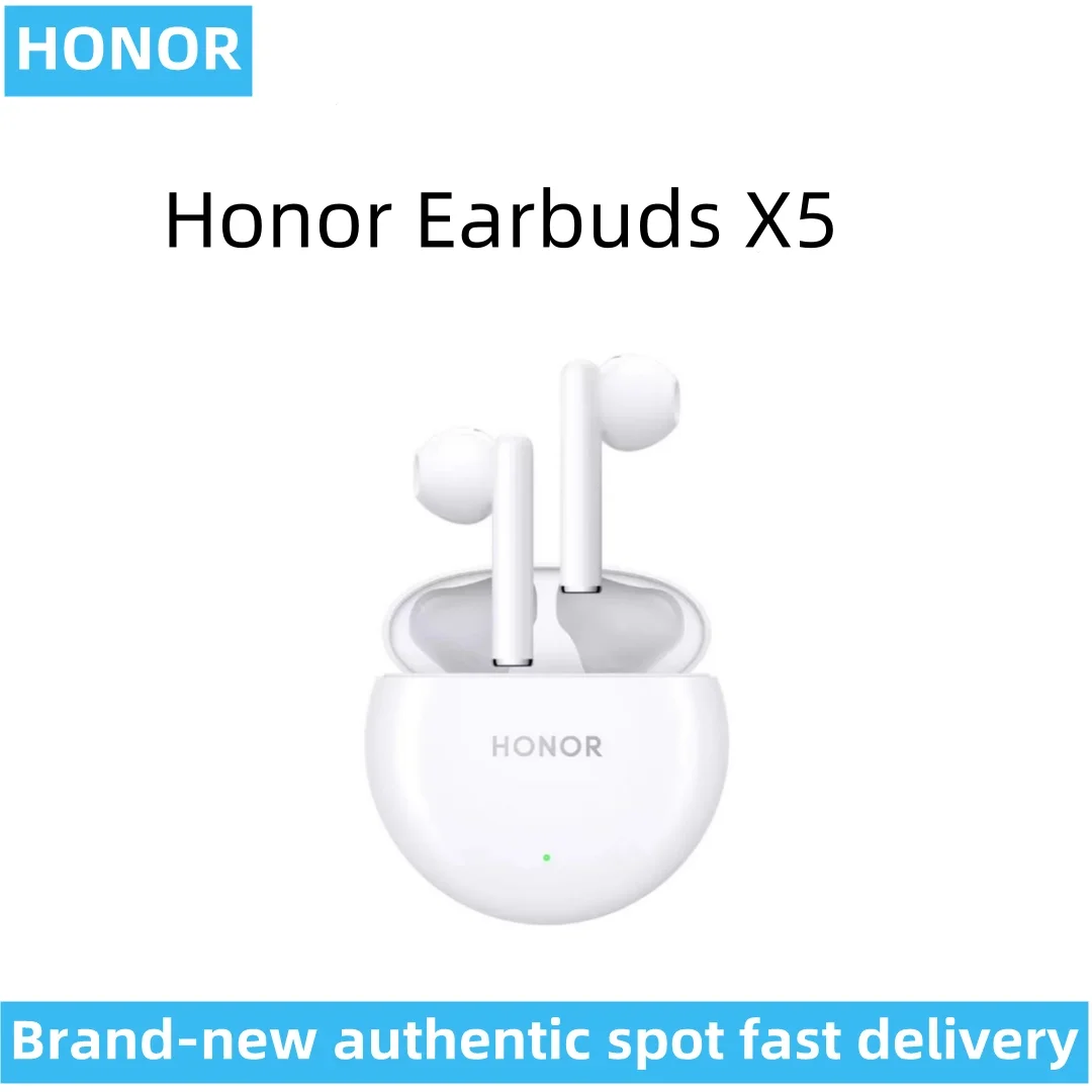 Honor Earbuds X5 wireless Bluetooth headset for noise reduction and comfortable wearing semi-in-ear sports universal.