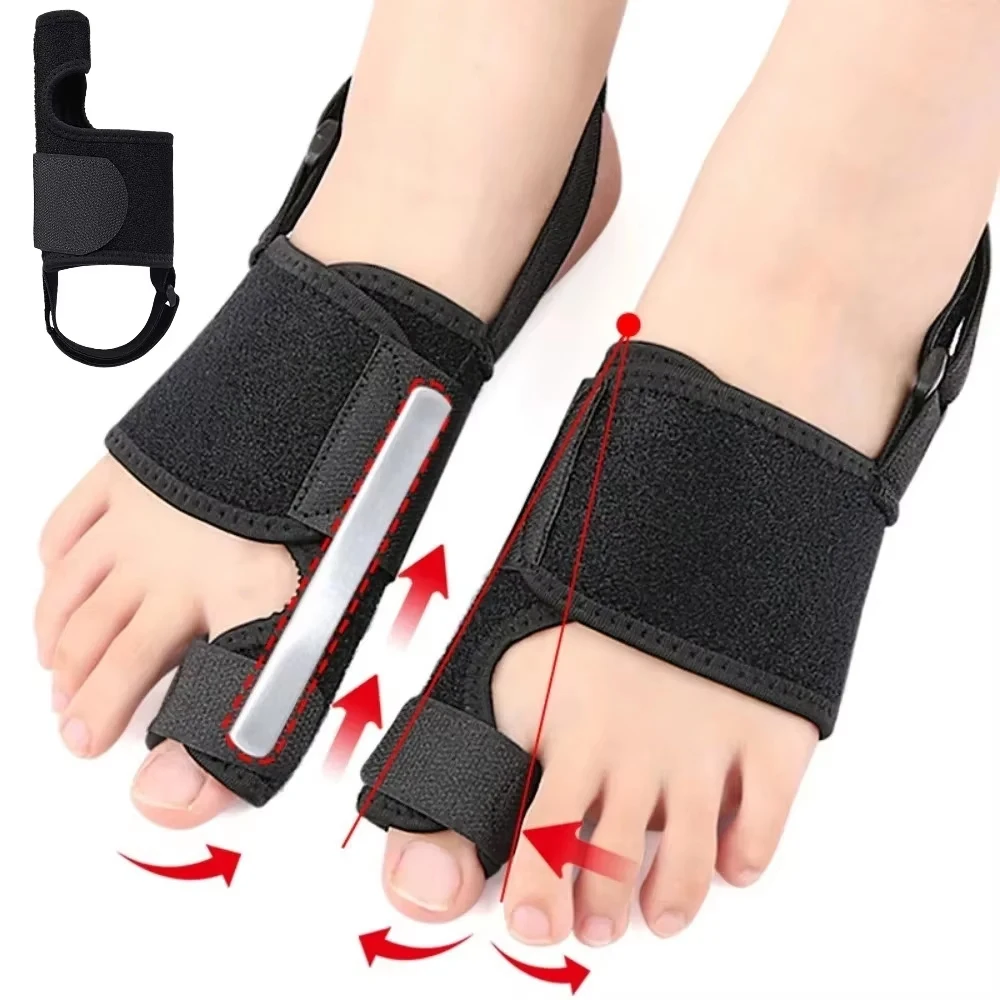 

Hallux Valgus Bunion Corrector Orthotics Toe Separator Feet Bone Adjuster Thumb Straightener Pain Relief Pedicure Foot Care Tool