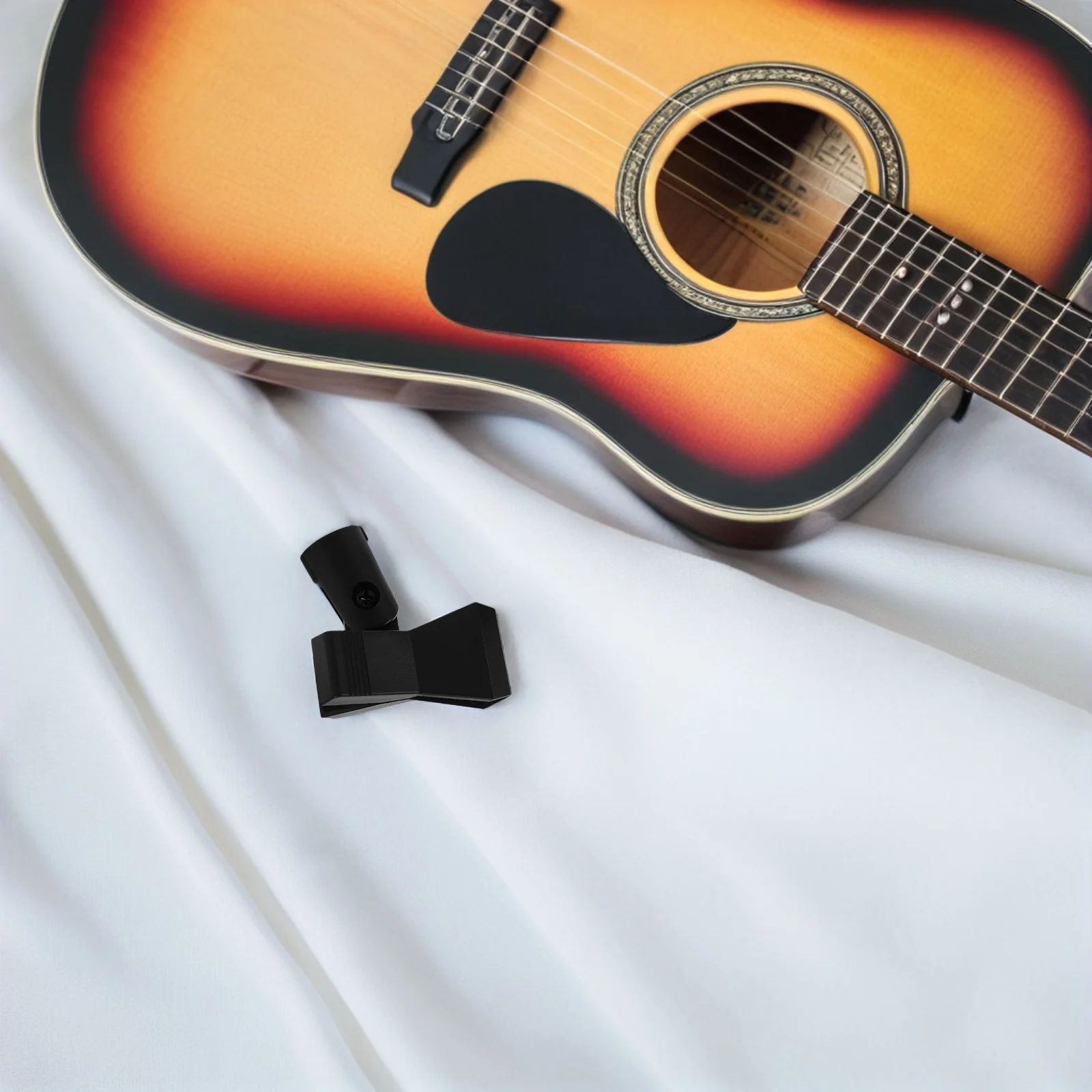 

2 set Microphone Clamp: Adjustable Mic Holder Clip With 5/8 To 3/8 Inch Adapter For Universal Stand Streaming