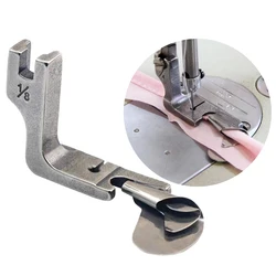 1pcs industrial flat car arc edge presser foot silk chiffon material special presser foot  hem edge roller industrial sew