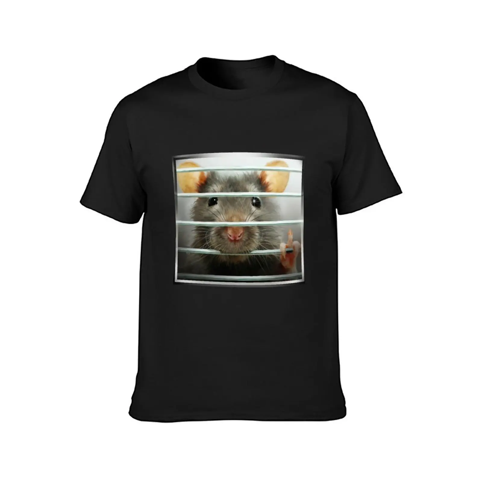 Rat in a Cage T-Shirt customs quick drying cute tops mens tall t shirts