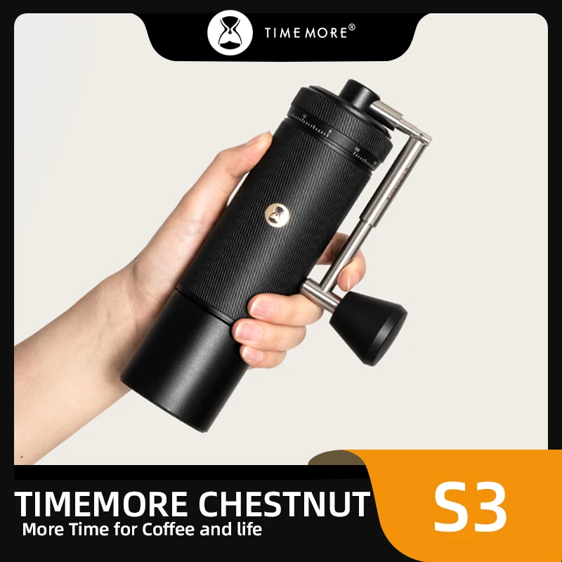 TIMEMORE Chestnut S3 Manual Coffee Grinder All-metal Body & S2C
