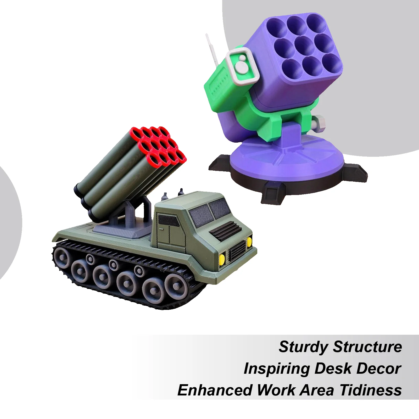 

Держатель для ручек 3D забавная форма, контейнер для хранения карандашей, многослотовый настольный держатель для ручек для офиса, школы, класса, дома, рабочего стола, ванной комнаты