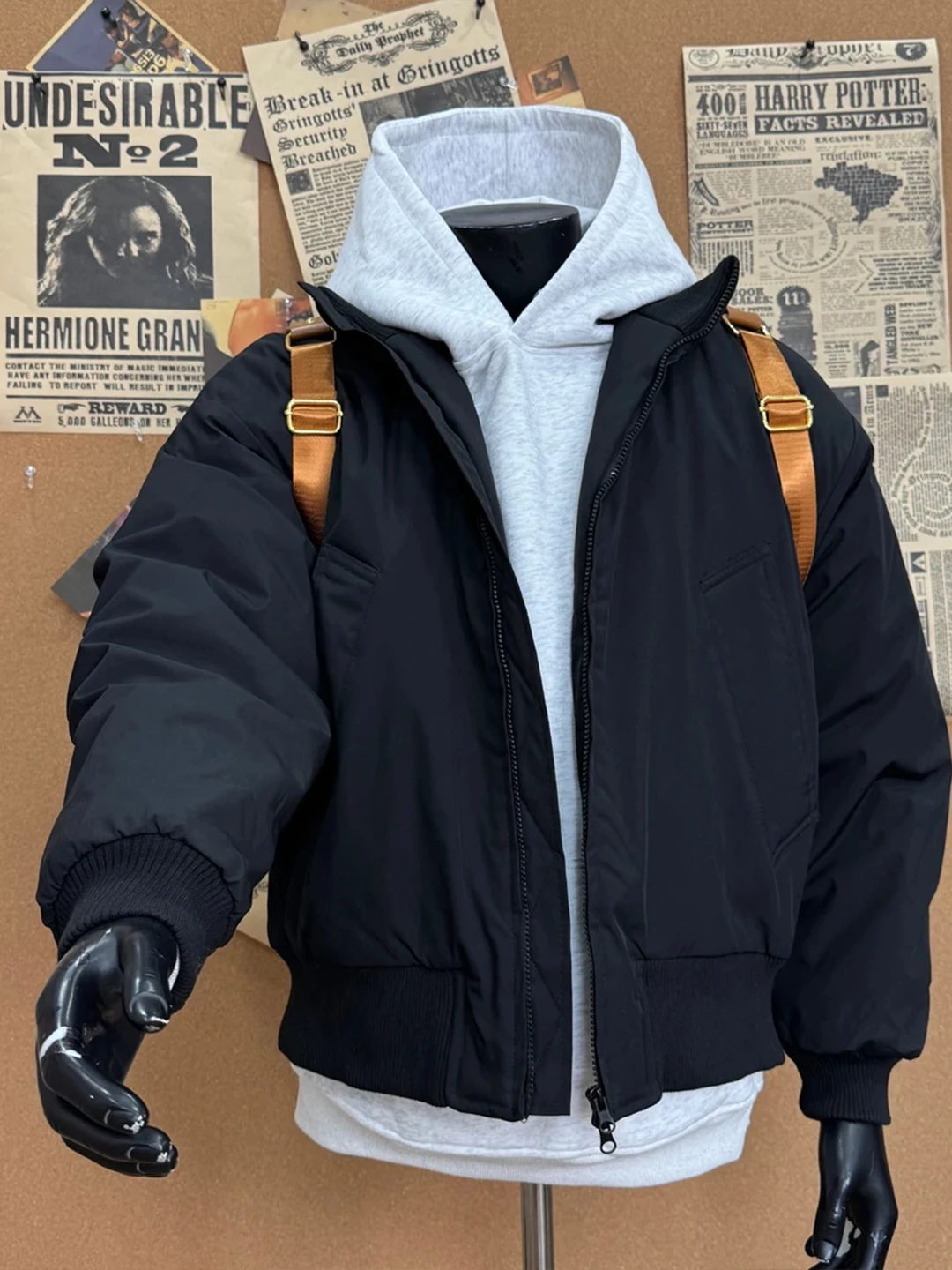 

American Sle Bomber Flight Jaet down Coat Men Winter Warm Cold Resistant Lightweight White Du down Stand Collar Coat