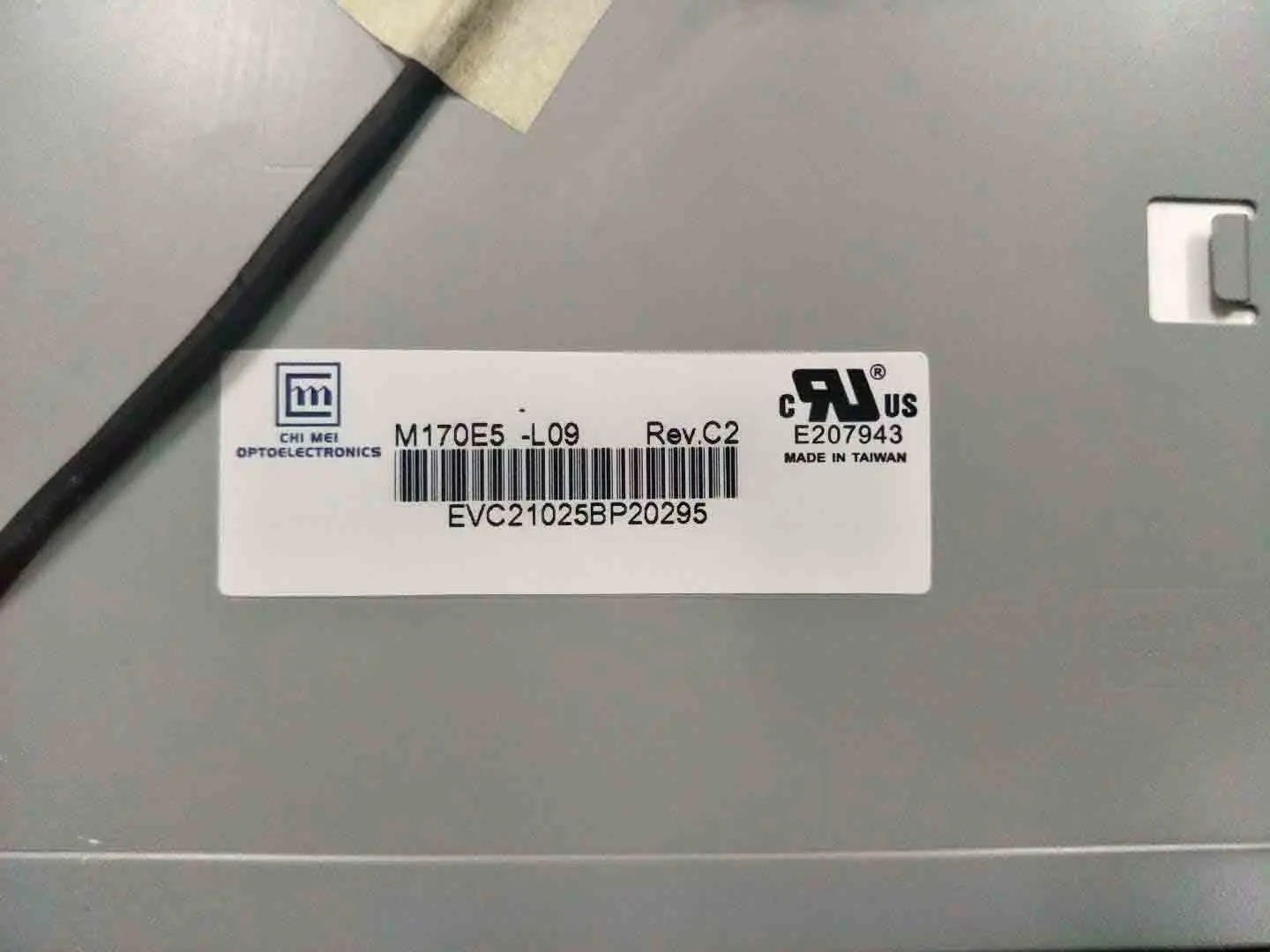 Schermo LCD originale da 17 pollici M170E5-L09