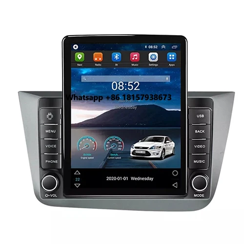 

Android 11 BT Stereo Car cd Player for Seat Altea 2004-2015 8+128GB 360 Mirror LinK Multi-language Car Radio