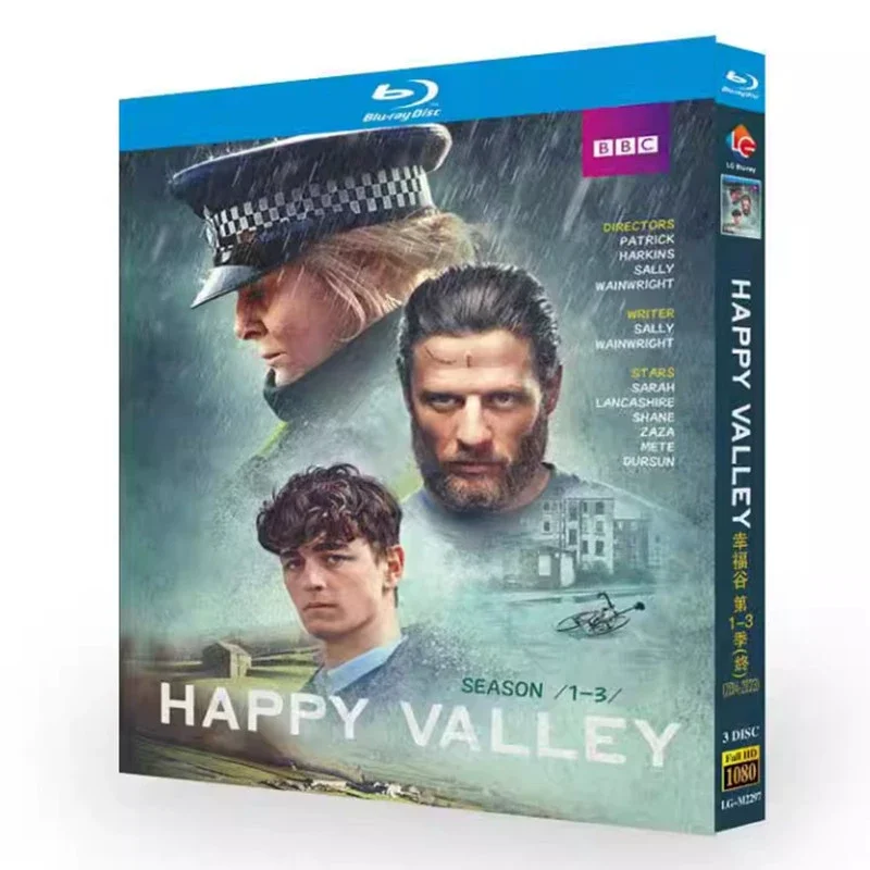 

Happy Valley Season 1-3 Blu-ray Disc