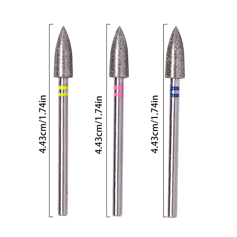 1Pcs Cone Nail Drill Bits Machine Pedicure Foot Cuticle Clean Tools Nail File Grinding Head Gel Polish Removal Nail Art Tools
