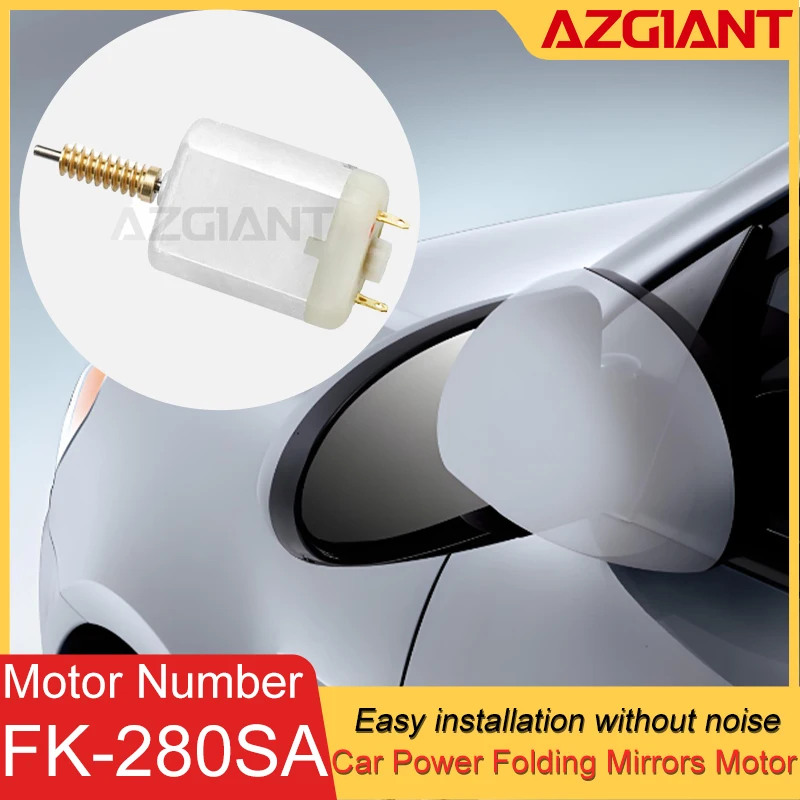 

Azgiant FK-280SA Car Side Mirror Folding System Motor For BMW 3 Series E46 2006-2008 X3 E83 2007-2010 Silent operation Auto part