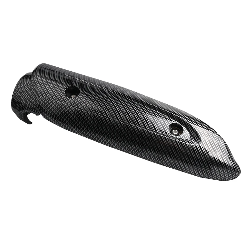 For  JOG 50 ZR Evolution Motorcycle Scooter Imitation Carbon Exhaust Heat insulation Cover Muffler Cover