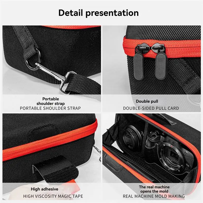 Superior Camera Case Bag For DSLR Canon For Canon EOS Rebel R100 / R50 / T7 / R5 / R6 Mark II / R7 / R8 / 90D / 5D Mark IV