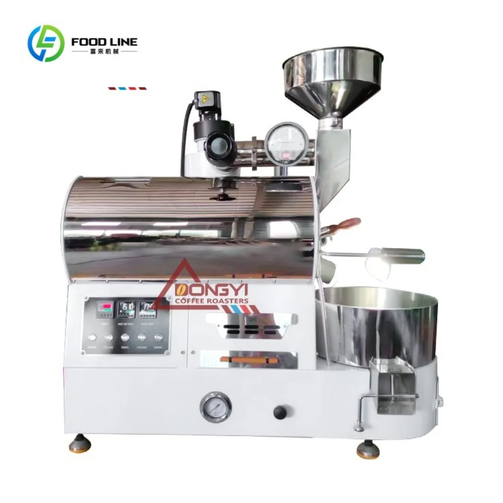2Kg 1Kg 600g Best Discount 32% of Coffee Roaster Commercial Roasting Sample Bean 500g Toaster Factory view 3