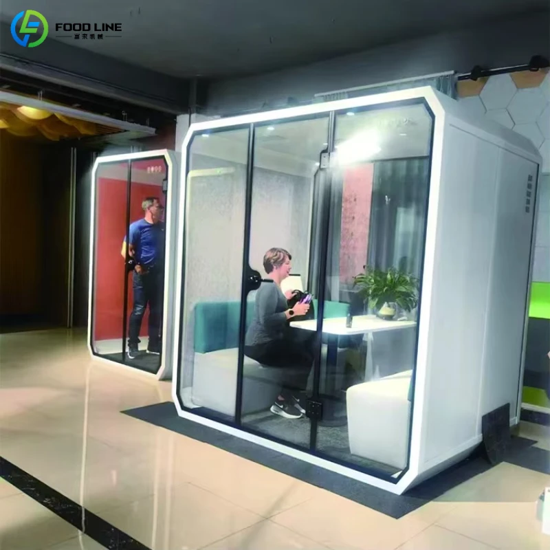 Customized High End Office Soundproof Chamber Acoustic Cabin with Premium Material for Luxury Corporate Environment