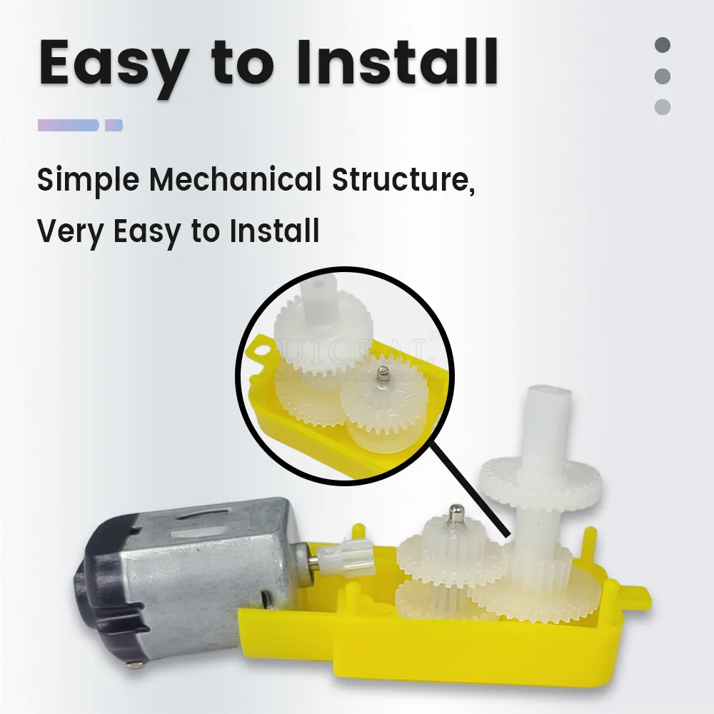 20PCS DC 3V-8V Robot Intelligent Car Dual Shaft Gear DC Geared TT Motor Module for Robot Car 1:48