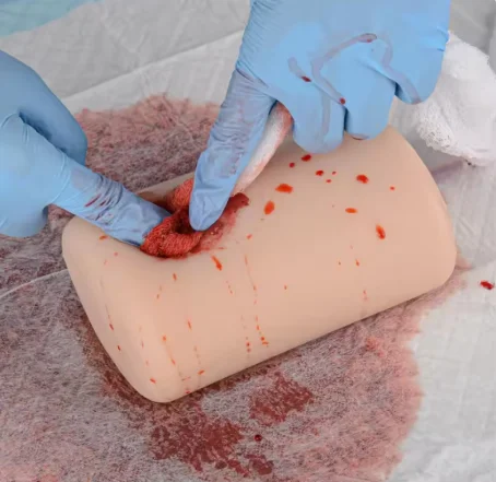 2026 NEW Trauma Simulated Wound Practice Module for Nurse Training & Schools Featuring Hemostasis & First-Aid Practice Manikins - view 3
