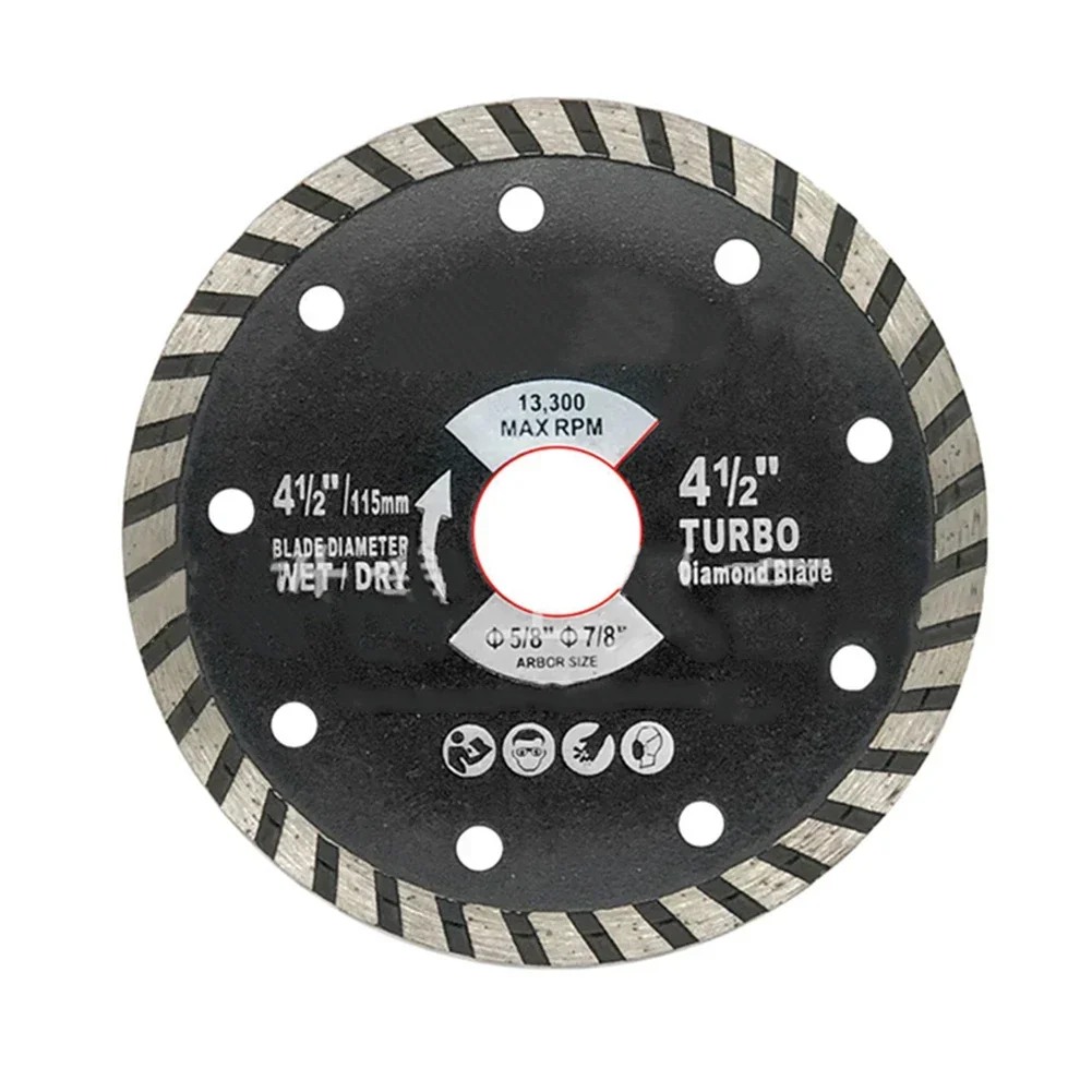 115mm Cutting Disc Round Saw Blade Wheel For Ceramic Microcrystalline Stone Rotary Tool Abrasive Porcelain