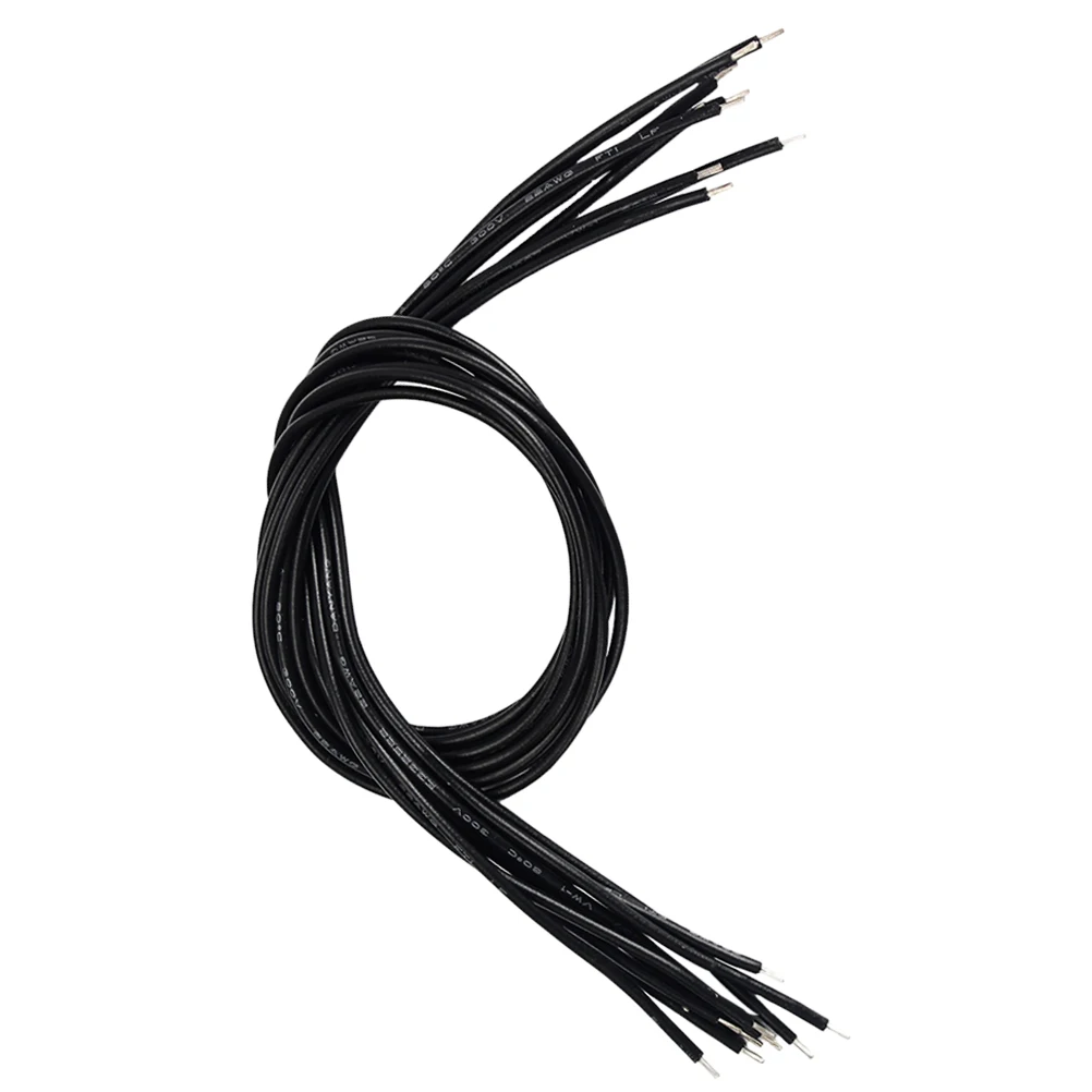 

50pcs 30Cm Shielded Guitar Circuit Wire Single Conductor For Electric Bass Wiring Noise Reduction Grounding Line Microphone