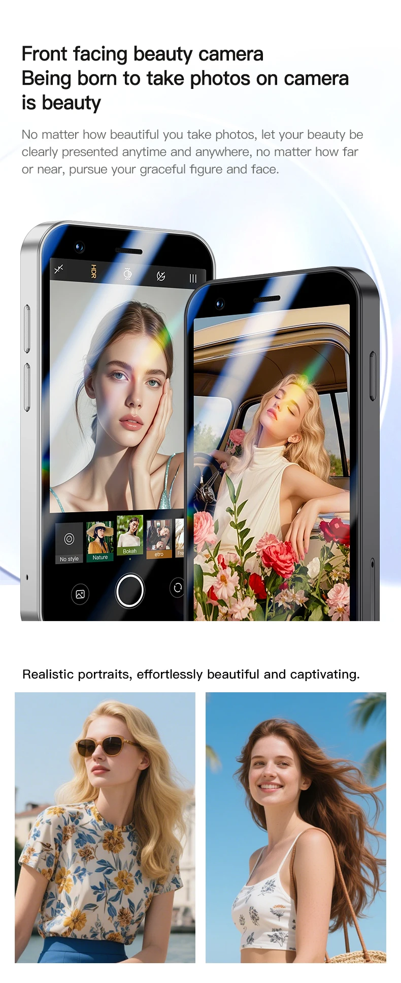 ONEMYTH A17 Mini Android 8.1 SmartPhone 3.0'' 2GB RAM 16GB ROM Dual SIM Standby Play Store 3G Small Mobile Phone