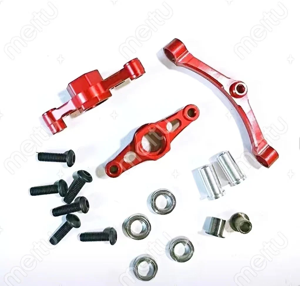 Tamiya TT02 Upgrade Accessories Steering Group Pull Rod Set Red     Tamiya TT02