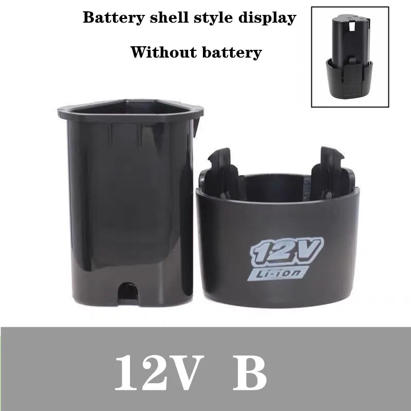 25V battery pack outer shell 12V hand drill battery  shell does not include battery 16.8V electric screwdriver battery shell