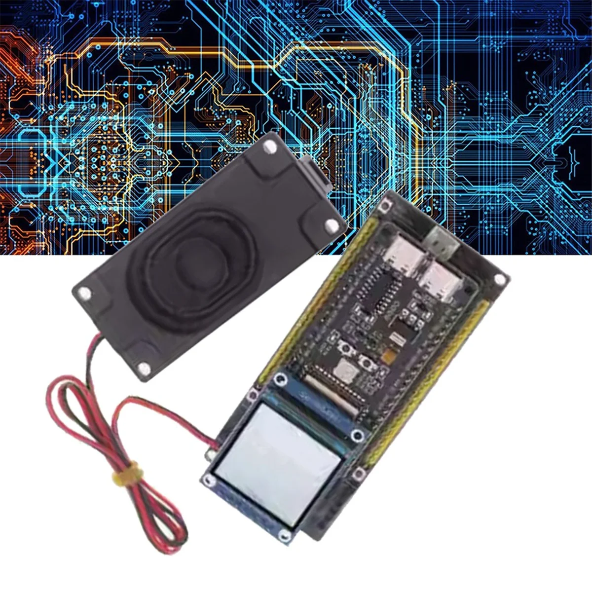 НОВЫЙ робот с голосовым чатом AI ESP32-S3, макетная плата + 1,3-дюймовый цветной экран, комбинированный DeepSeek для студенческой образовательной материнской платы
