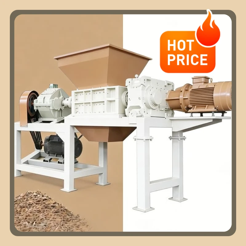 High Capacity Application Shredder Machine Perfect for Packaging Carton Recycling Industrial Double Shaft Shredder Customized