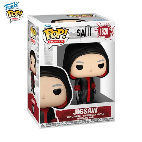 Nytt i lager FUNKO POP Original Chainsaw Puzzle Killer and Doll Billy Can Play Figure Model Collection Holiday Gifts 10 best sales Billy Saw Funko Pop - №2