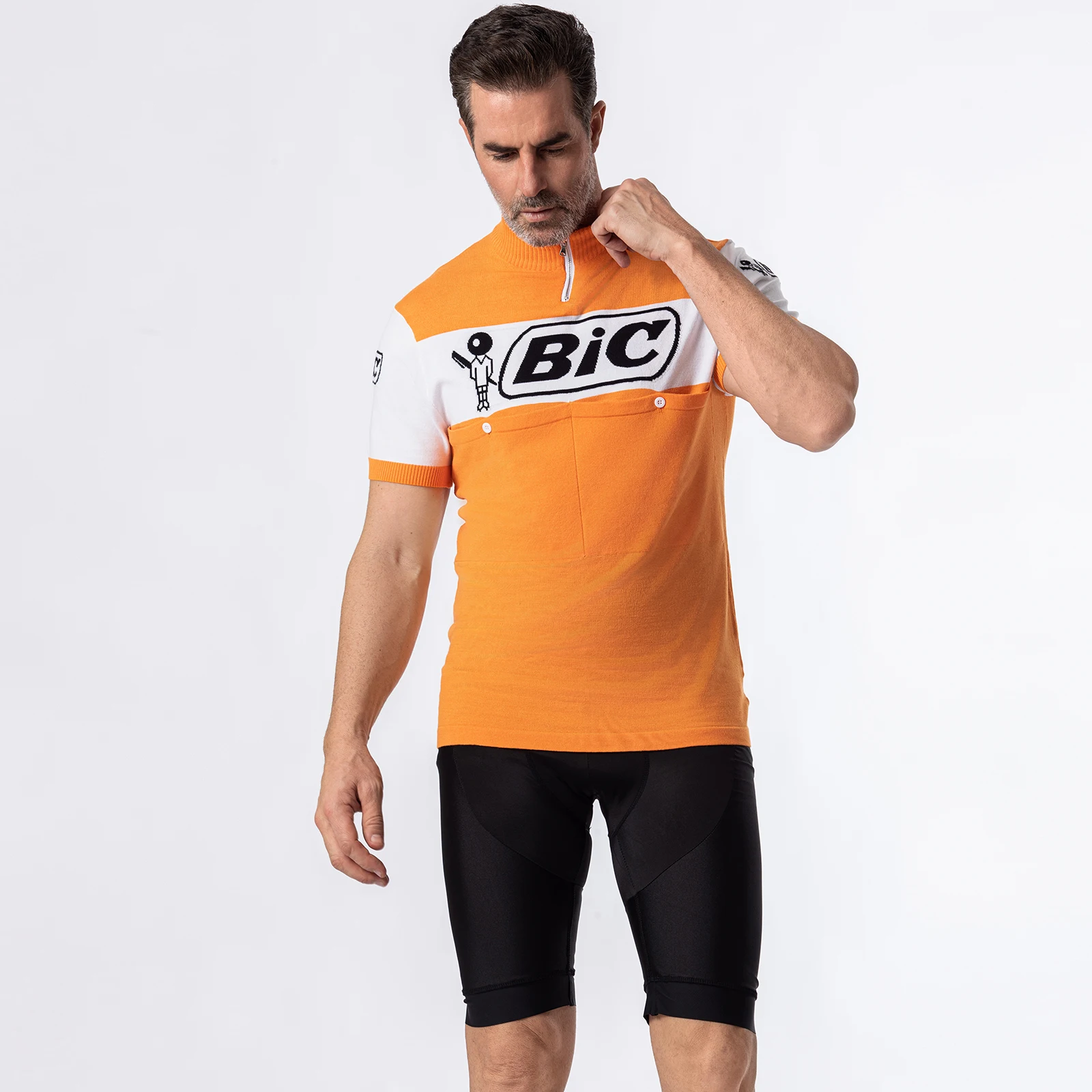 

1973 Merino Wool Retro Cycling Jersey