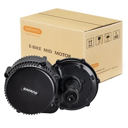 Bafang Mid Motor BBS01B BBS02B 48V 500W 750W 36V 250W Bicycle Motor Kit Electric Brushless Bike Motor Para Bicicleta for 68mm BB