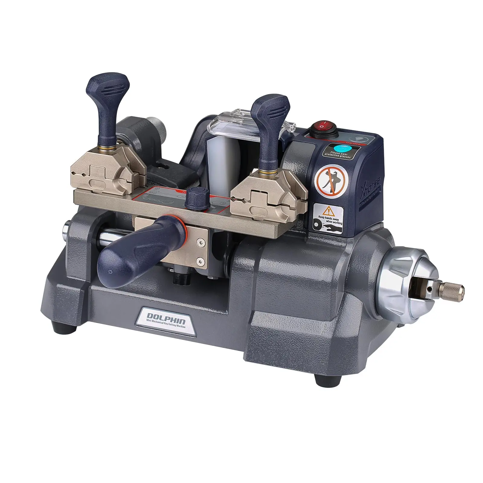 

2023 Latest Xhorse Dolphin XP008 Key Cutting Machine Mini Mechanical for Special Bit/ Double Bit Keys
