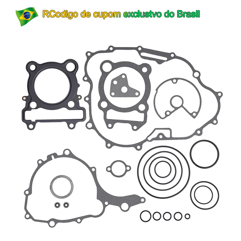 ヤマハybr250ys250ybr-ys-25012b-e1351-0012b-e1181-0012b-e5451-0012b-e5461-00用モーターサイクルカバーシリンダーガスケットキット