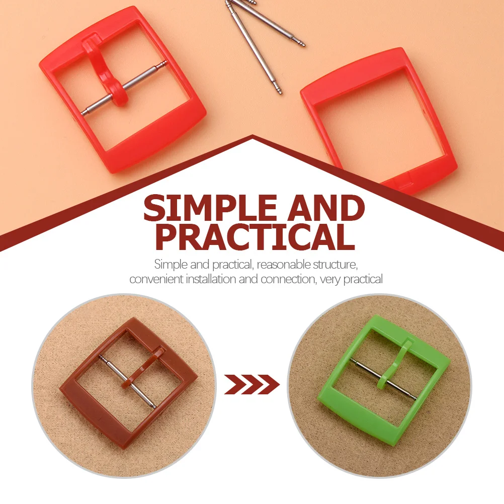 

10Pcs Watch Buckle Adjustable Position for Comfortable Wear and Stylish Look Watch Clasp Watchband Buckle Watchband Clasp