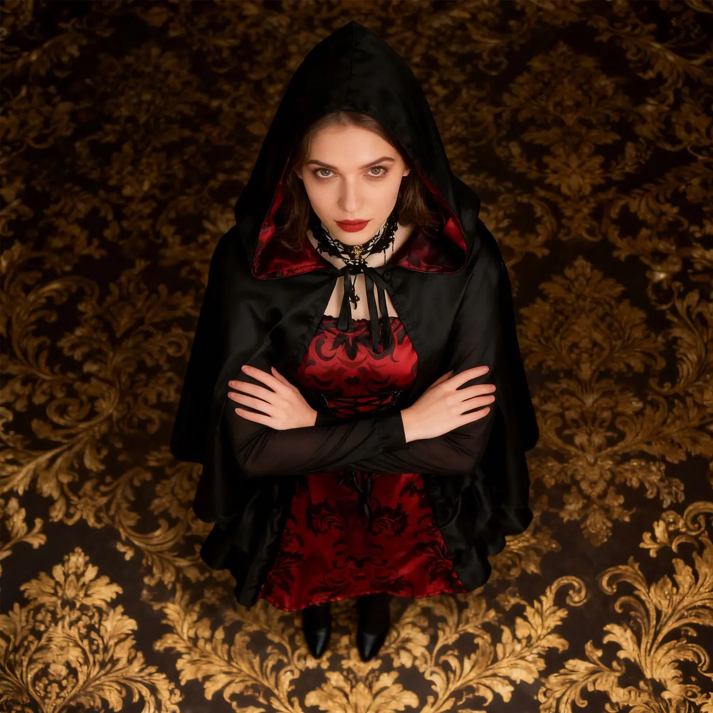 

Новое европейское придворное платье, плащ, костюм на Хэллоуин, вечернее платье для косплея, комплект платьев для выступления на сцене