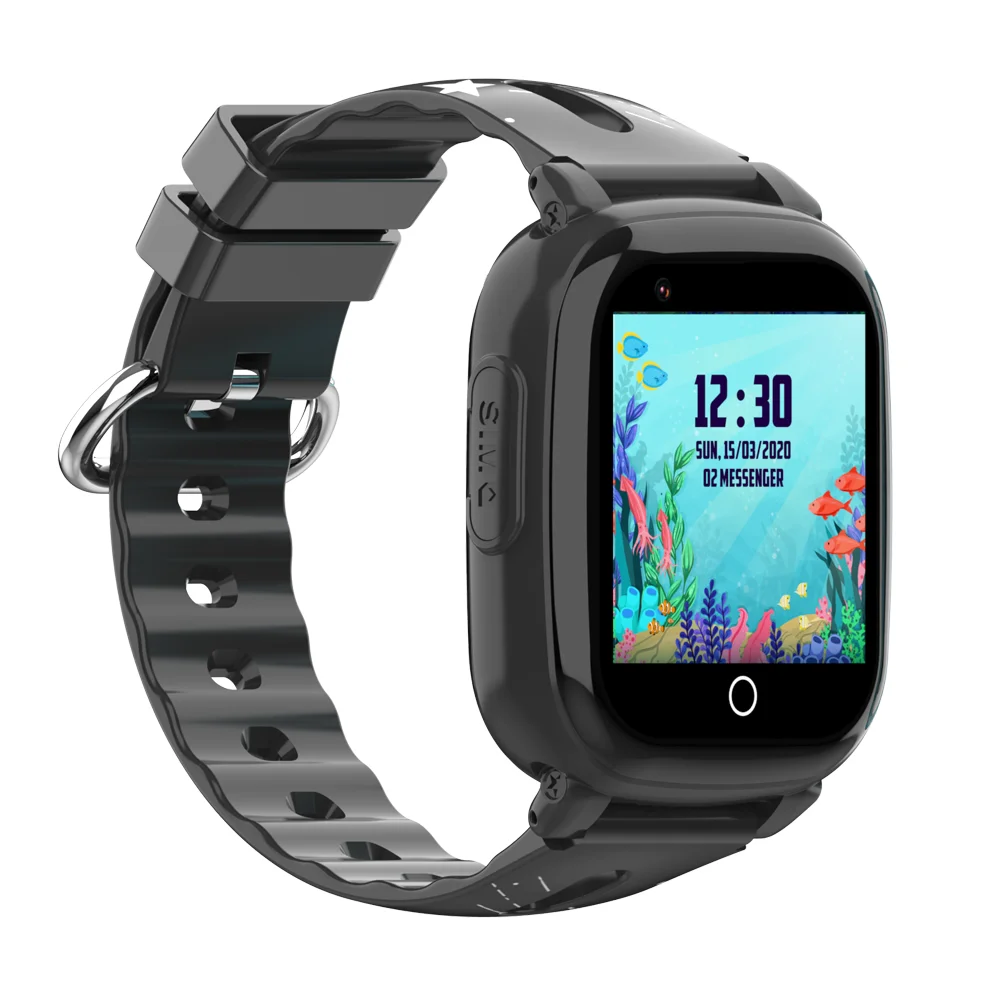 TJXL-Wonlex 4G True Waterproof GPS Tracking Watch SOS Phone Call SIM Card WIFI Smart Watch