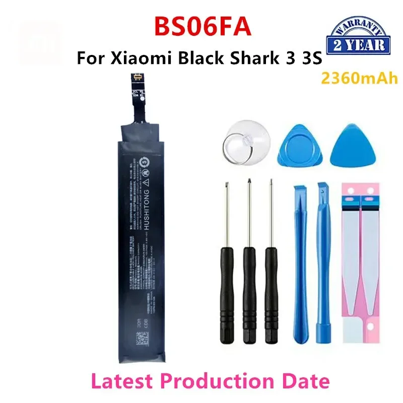 Orginal  BS01FA  BS08FA BS06FA BS05FA BS10FA Battery For Xiaomi Black Shark 5 5RS 5Pro Shark 4 4Pro 3 3S 3Pro Shark 1