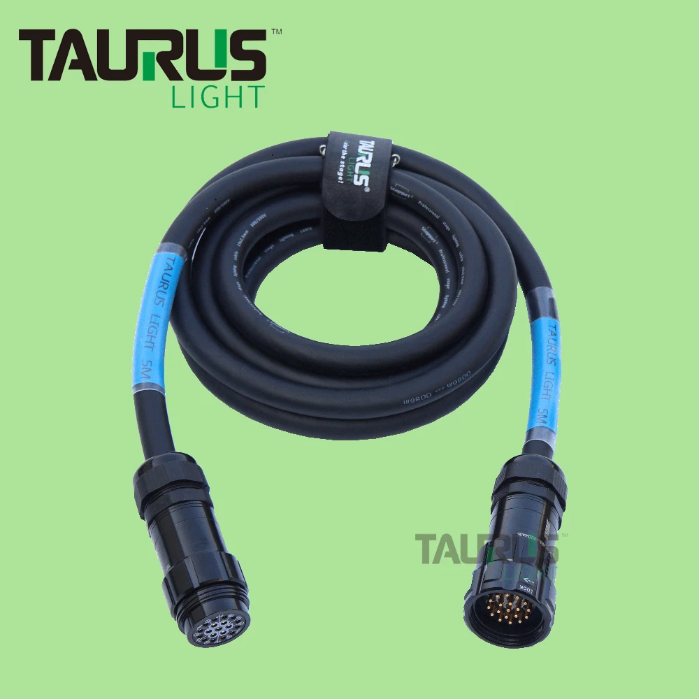 

19Pin 2.5mm Cable Optional Socapex Extension Power Cable with Male to Female Connectors for Stage Equipment