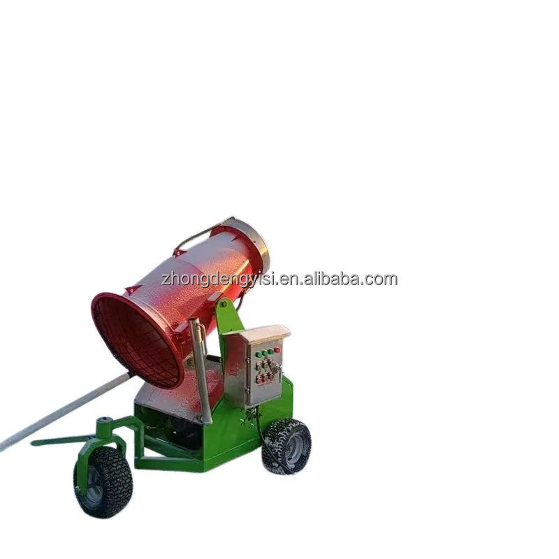 Automatic Snow Spray Making Machine Ski Resort Snow Maker Cannon Fan Generator Shed view 4