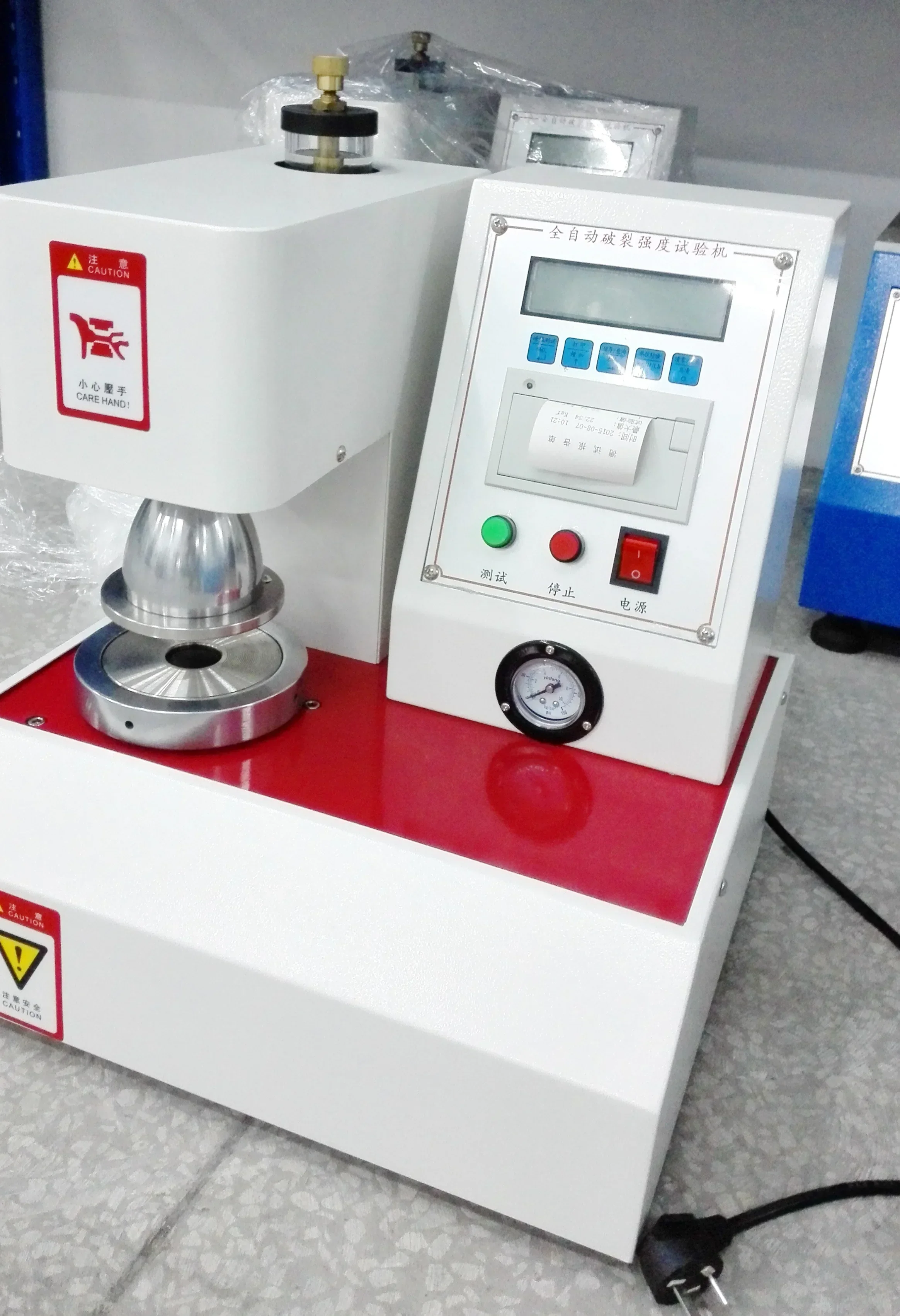 

Digital Automatic Cardboard Bursting Strength Tester