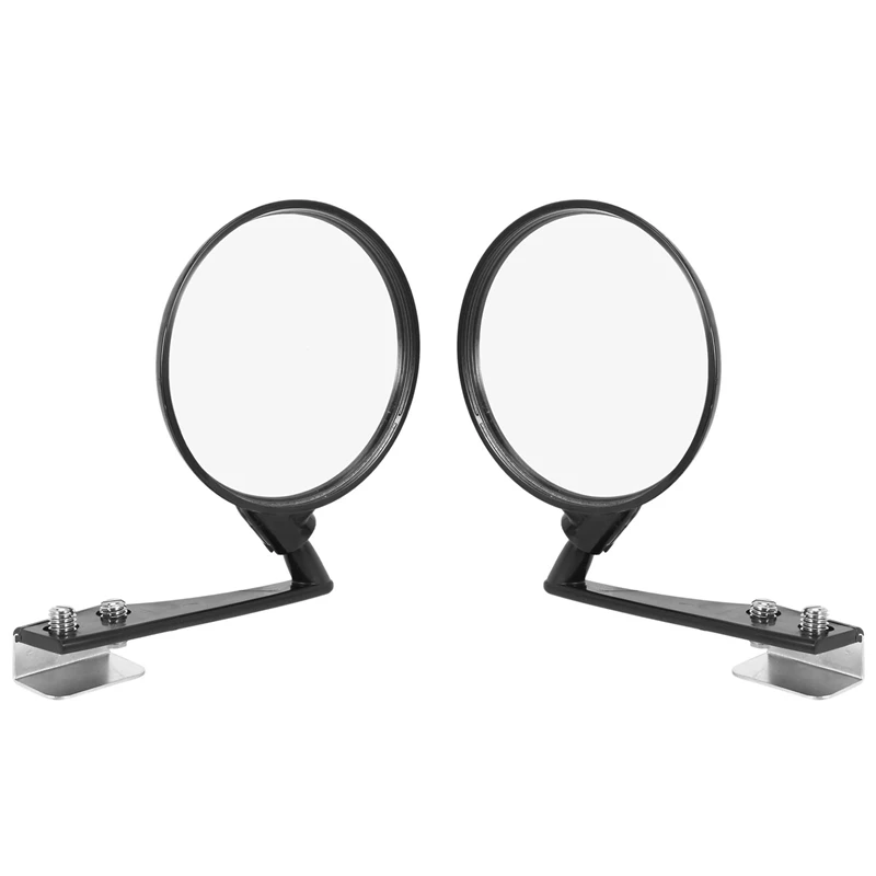 1 Set of 2 Car Blind Spot Mirrors Car Side Convex Mirror Wide Angle Round Car Rear View Mirror