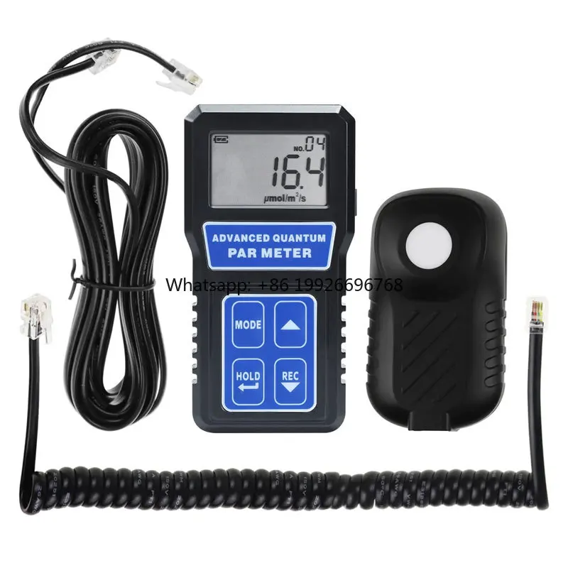 

PAR-380 Portable Handheld 0-4000umol/m2/sec PAR Meter PPFD Sensor Lux Meter Light Energy Meter