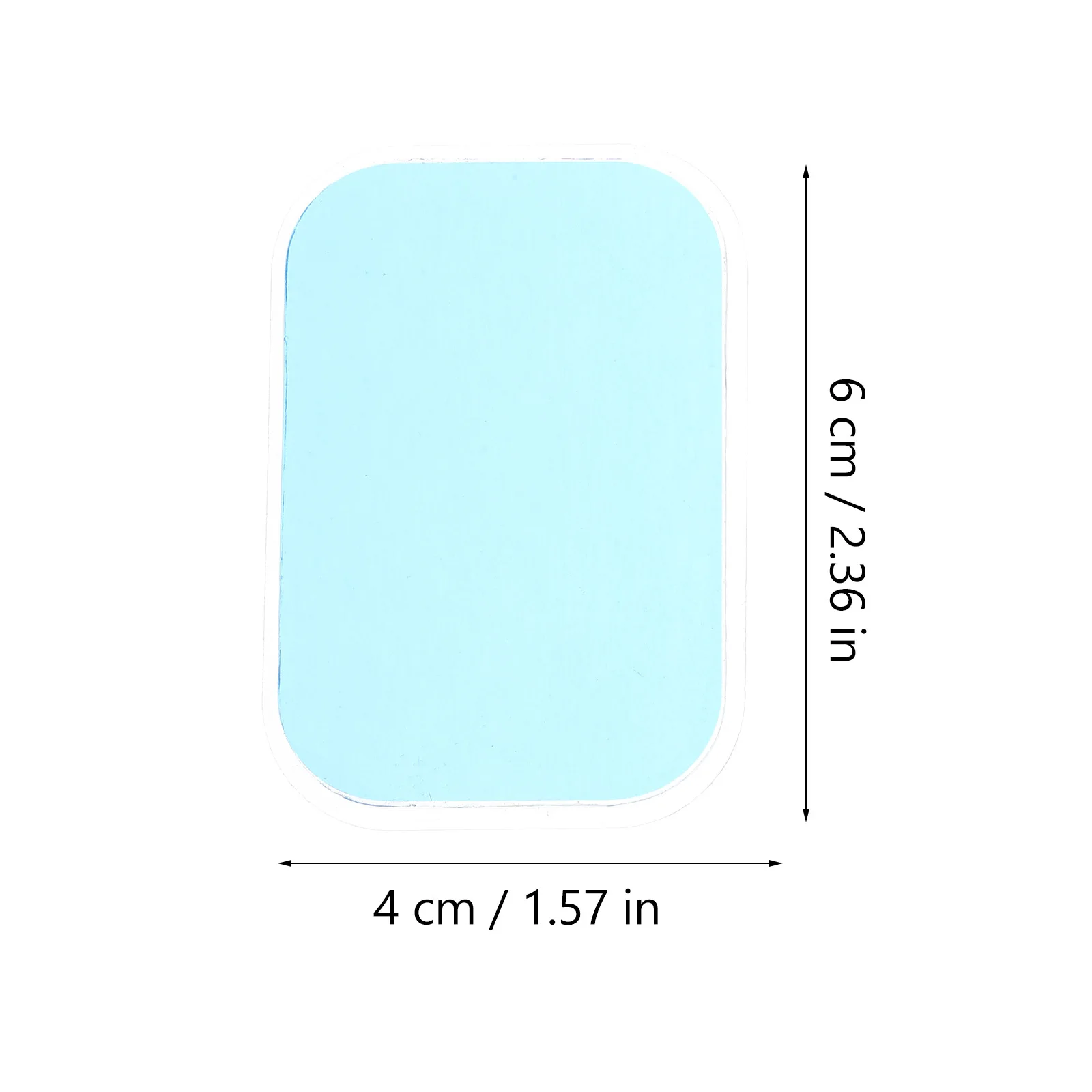12 قطعة منصات استبدال هلام لمدرب ABS ABS محفز الخصر المتقلب البطن الحبر العضلات اللياقة البدنية تدليك ورقة #1