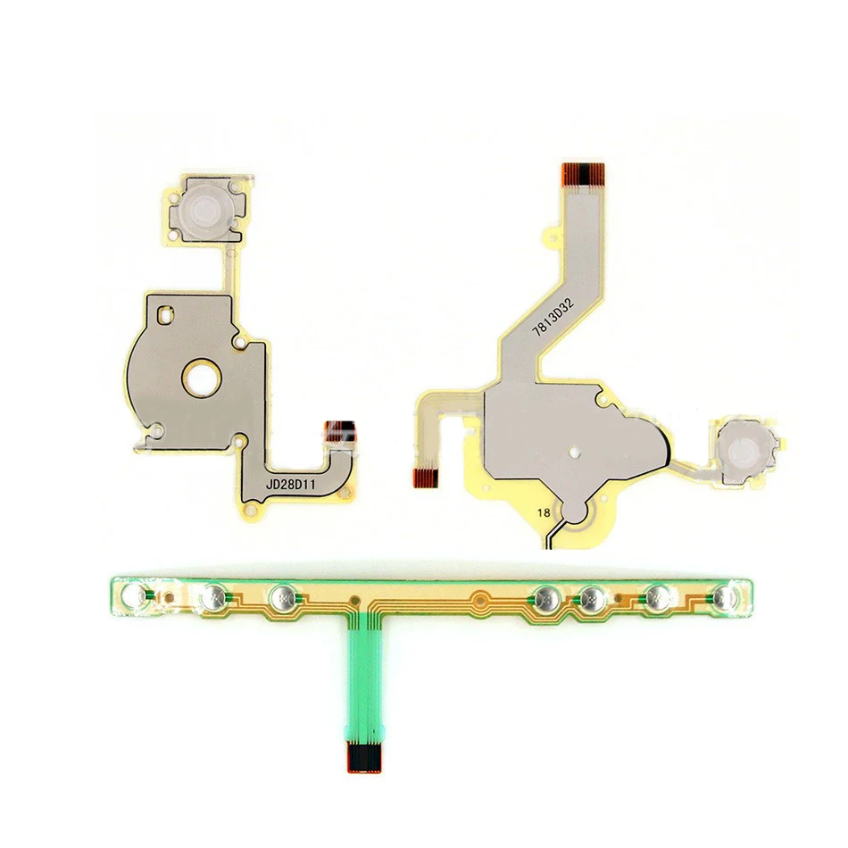 Replacement For Playstation PSP 1000/PSP 2000/PSP 3000 Left Right Buttons Controllers Ribon Flex Cable Repair Parts