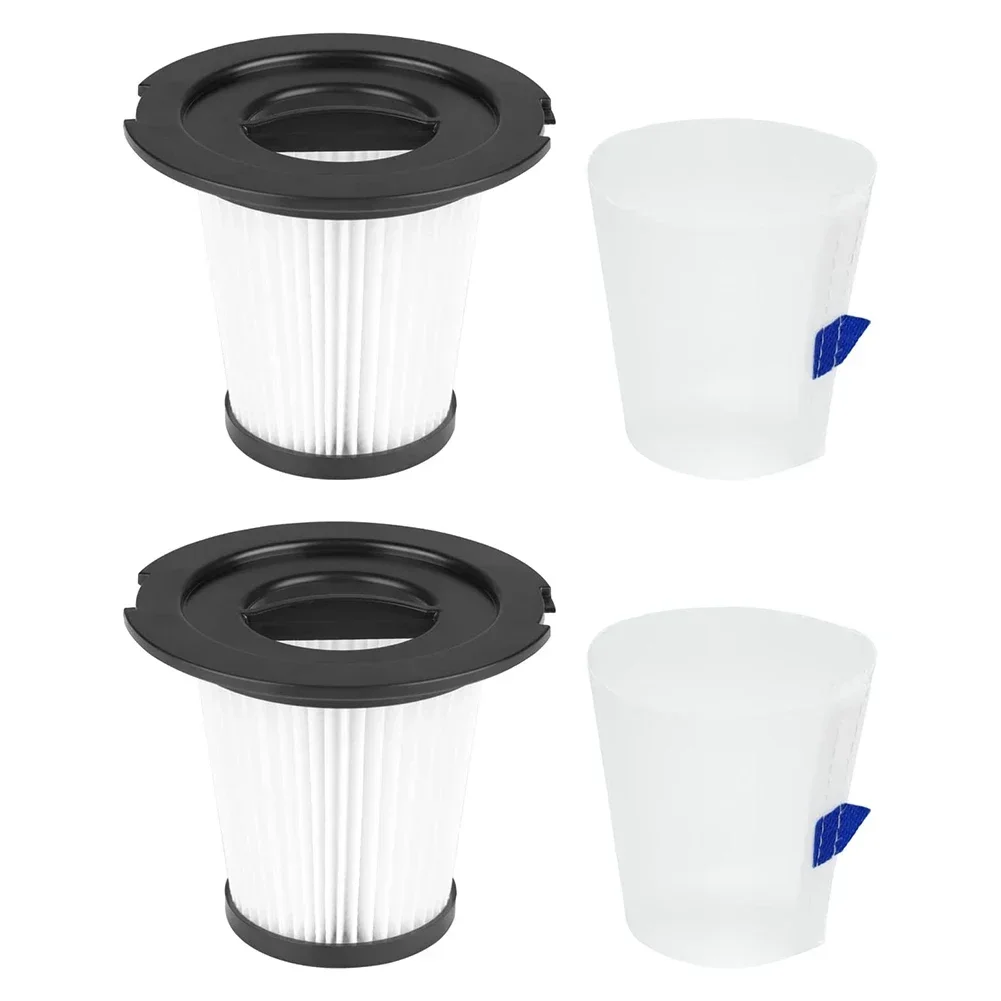 2 Stuks Filters Voor N6 & N 6S Draadloze Stick Cleaner Stofzuiger Huishoudelijk Filter Reinigingshulpstuk