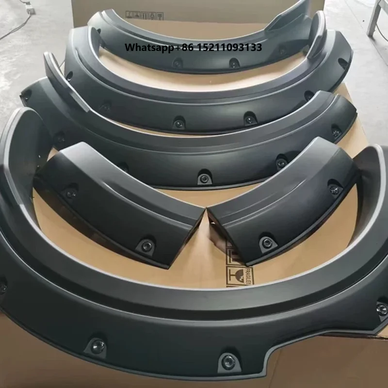 Modified Wide Rivet Wheel Eyebrows for  Premium ABS Molding Heavy Duty Offroad Flares