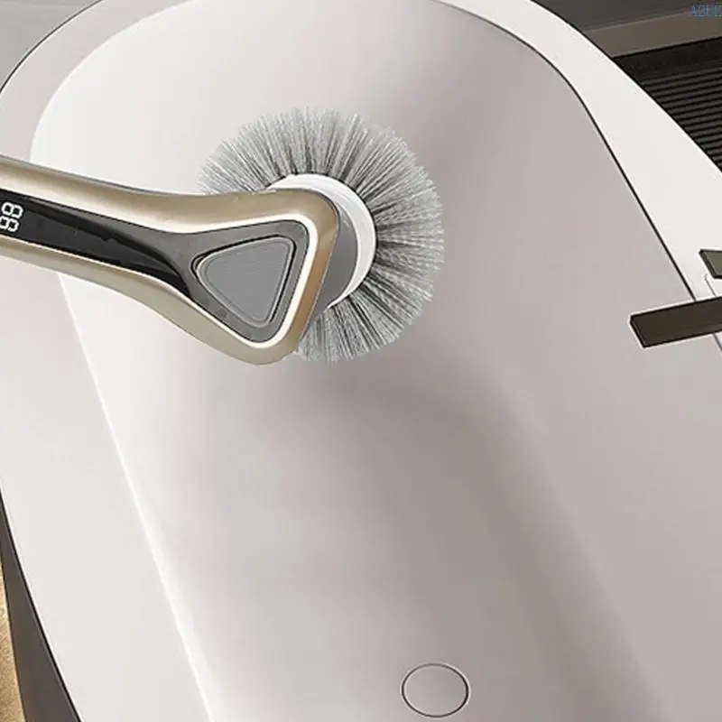 A2UE Electric Spin Scrubber беспроводной скруббер для душа с длинной ручкой 7 заменяемые головы для очистки 2 скорости